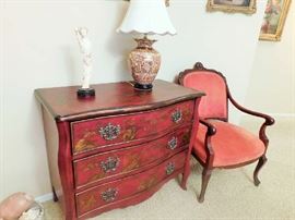 Asian inspired dresser/nightstand