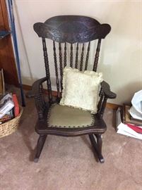 Vintage Rocker - press back