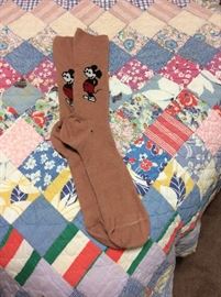 Vintage Mickey Mouse Socks - the old Mickey!