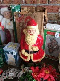Vintage Santa - says HO HO HO - come and get me!