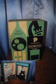 Microcraft by Porter Science kit.  Metal box
