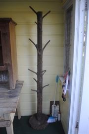 Primitive Hall Tree