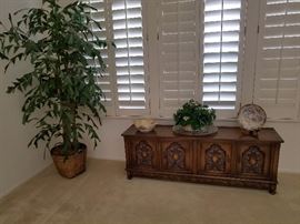 LOW CREDENZA (LOW)) 60"L X 16"W X21"H $350 OR BEST