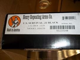 NIB Henry .22LR Survival Rifle