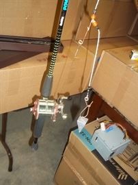 Berkley Power pole and Penn Peerless No. 9