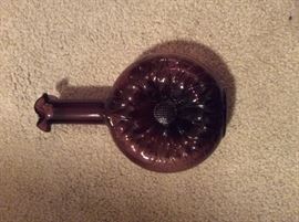 Another great amethyst bottle sunflower design fluted top