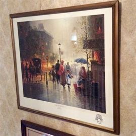 "The gift of love "by g.harvey signed and numbered