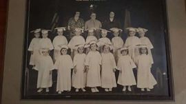 black & white angel photo