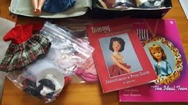 Tammy clothes & books goes with case and DOLL $45