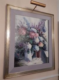 OIL ON CANVAS MANUEL CUBEROS 20C