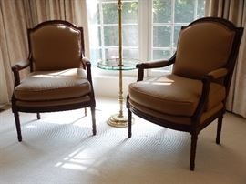 PAIR OF BAKER ARM CHAIRS
