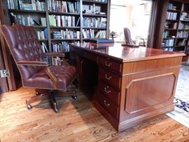 EXECUTIVE DESK AND CHAIR