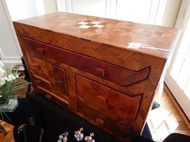 ARTIST MADE INLAID JEWELRY BOXES
