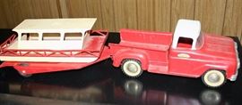 Truck & House Boat W/Trailer