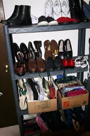 Over 100 Pair of New Shoes & Slippers; Mostly Size 7 to 8 