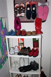 Over 100 Pair of New Shoes & Slippers; Mostly Size 7 to 8 