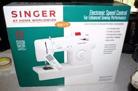 New In Box Singer 2517 Electronic Sewing Machine