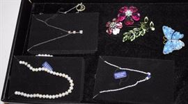 Necklaces, Pins 