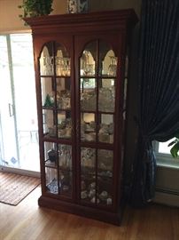 Nice lighted Display cabinet