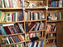 Many vintage books