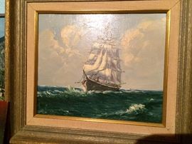 Wonderful Original Maritime Painting