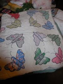 Vintage Butterfly Quilt