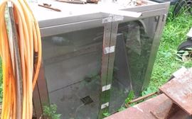 stainless steel cabinet