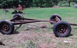 hay cart/ trailer