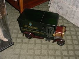 Twinings metal tea truck