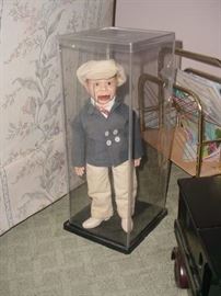 Early 1940 Charlie McCarthy ventriloquist dummy in mint condition