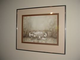 Another of the many signed and numbered prints