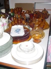 More of the dinnerware and Tiara