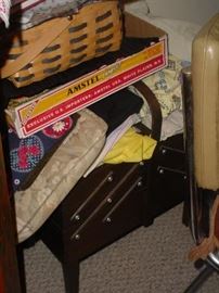 Sewing baskets, and there are several