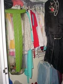 Clothes and more clothes, men and women