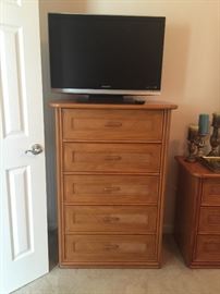 Matching chest of drawers  48 tall x 33 wide 