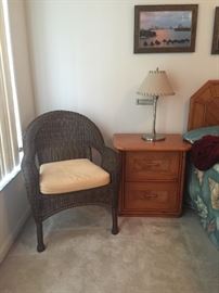 One of two night stands, 24 x 24 