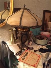 Tiffany Style Bronze Lamp