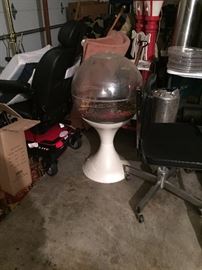 Mid Century Atomic Terrarium Planter