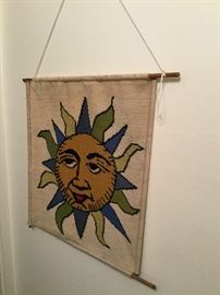 Sun wall art