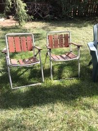 Folding chairs