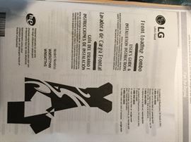 LG washer/dryer combo