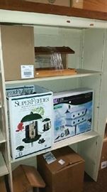 Purple Martin house and Super Feeder.