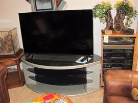 Flat screen TV and stereo