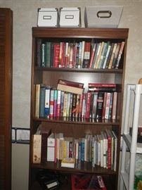 Bookcase and more books