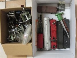 Penn Reels and Lionel Trains