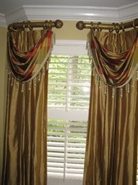 Custom draperies