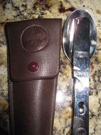 Vintage boy scouts of America 3 piece camping utensil set