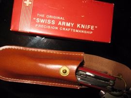 two different swiss army knives
