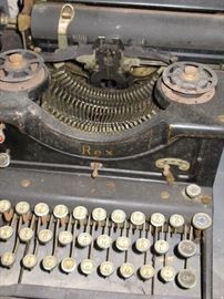 Vintage typewriter
