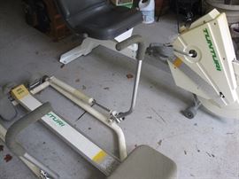 Tunturi rowing machine and exercise bike